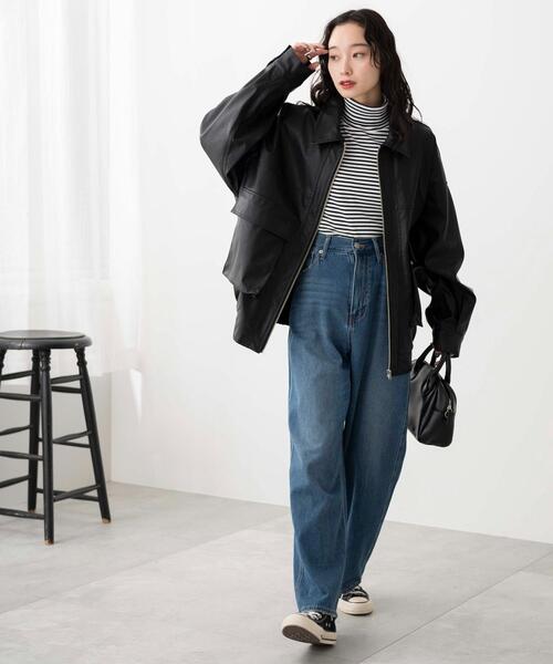 WEGO(ウィゴー)の「WEGO/リブボーダーロンT(Tシャツ/カットソー・レディース・その他1・FREE)」の8枚目の写真