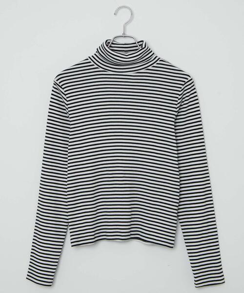 WEGO(ウィゴー)の「WEGO/リブボーダーロンT(Tシャツ/カットソー・レディース・その他1・FREE)」の9枚目の写真