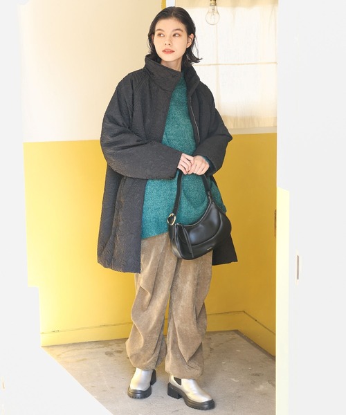 niko and...(ニコアンド)の「ゆるっと起毛スノーパンツ(その他パンツ・レディース・ライトブルー/ブラック/モカ/ピンク・FREE)」の10枚目の写真