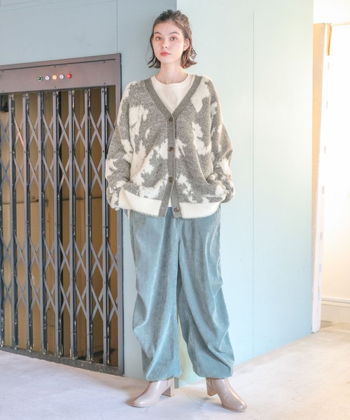 niko and...(ニコアンド)の「ゆるっと起毛スノーパンツ(その他パンツ・レディース・ライトブルー/ブラック/モカ/ピンク・FREE)」の15枚目の写真