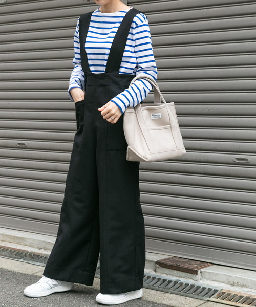 FORK&SPOON(フォークアンドスプーン)の「FORK&SPOON TRサスペンダーパンツ(その他パンツ・レディース・ブラック/グリーン系その他・2/1)」の20枚目の写真