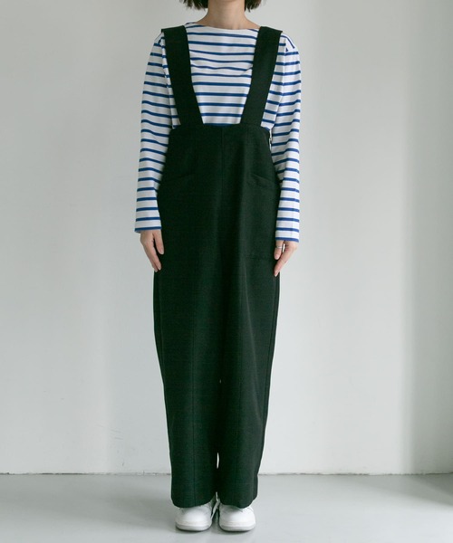 FORK&SPOON(フォークアンドスプーン)の「FORK&SPOON TRサスペンダーパンツ(その他パンツ・レディース・ブラック/グリーン系その他・2/1)」の8枚目の写真