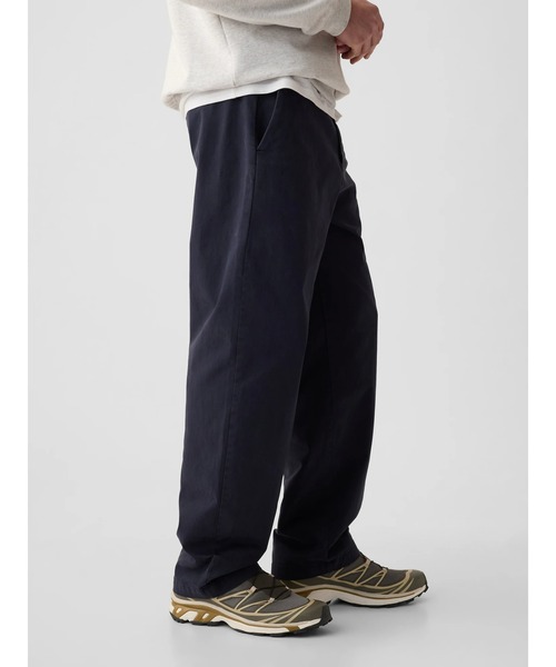 GAP（ギャップ）の「Gapflex バギーフィット モダンカーキパンツ（チノパンツ・メンズ・ブラック/ベージュ/ネイビー/グリーン/ブラック系その他・32W 30L/29W 30L/30W 30L/31W 30L/31W 32L/32W 32L/33W 32L/34W 32L/36W 32L/28W 30L）」の9枚目の写真