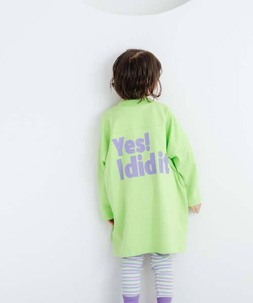 LOWRYS FARM（ローリーズファーム）の「ＵＳＡロゴプリントＢＩＧワンピース　995536（ワンピース・キッズ・ネイビー/グレー/ブルー/グリーン・110cm/120cm/130cm/140cm/150cm）」の12枚目の写真