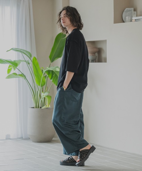 Lace layered T-shirts/レースレイヤードTシャツ（シャツ