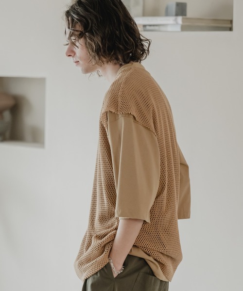 CASPER JOHN（キャスパージョン）の「Lace layered T-shirts