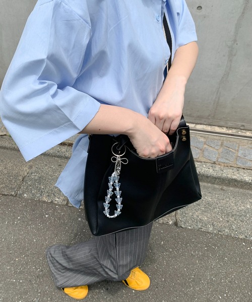 セール】【A4サイズ対応】大容量 2WAYフェイクレザー ショルダーバッグ