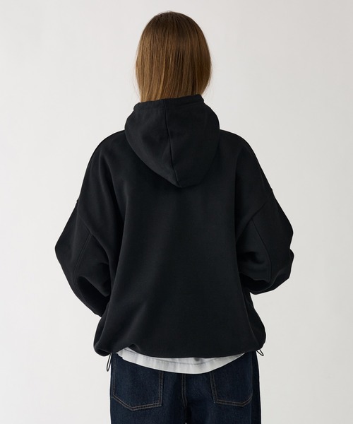 WETTEMPT（ウィテンプト）の「HEAVY WEIGHT DRAW CORD PARKA / ヘビーウェイトドローコードパーカー（パーカー・メンズ・グレー/ブラック・SMALL/MEDIUM/LARGE）」の21枚目の写真