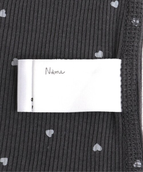 apres les cours（アプレレクール）の「GIRLSリブレースタンクトップ（タンクトップ・キッズ・ブルー/アイボリー/チャコール/ピンク・110/130/120/90/100/80）」の9枚目の写真