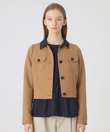 BLUE LABEL CRESTBRIDGE（ブルーレーベルクレストブリッジ）の「トリプルツイルバイカラージャケット（ブルゾン）」