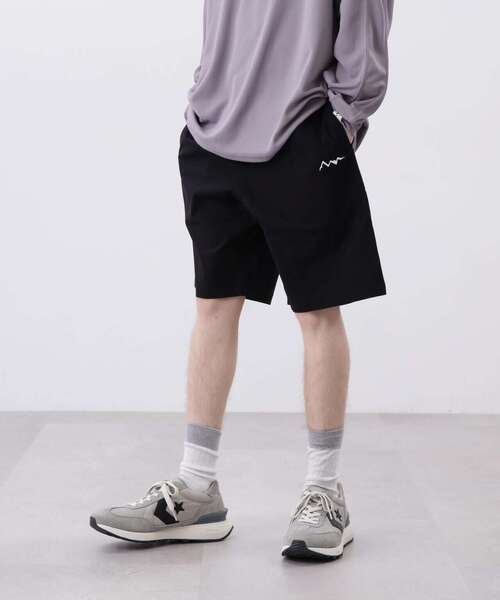 MANASTASH(マナスタッシュ)の「MANASTASH/マナスタッシュ/MOUNTAIN LOGO SHORTS/マウンテンロゴショーツ(その他パンツ・メンズ・ネイビー/ブラック/グレー・XL/M/L/2XL)」の7枚目の写真