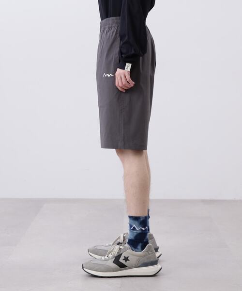 MANASTASH(マナスタッシュ)の「MANASTASH/マナスタッシュ/MOUNTAIN LOGO SHORTS/マウンテンロゴショーツ(その他パンツ・メンズ・ネイビー/ブラック/グレー・XL/M/L/2XL)」の11枚目の写真