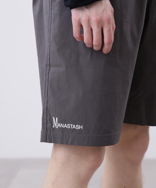 MANASTASH(マナスタッシュ)の「MANASTASH/マナスタッシュ/MOUNTAIN LOGO SHORTS/マウンテンロゴショーツ(その他パンツ・メンズ・ネイビー/ブラック/グレー・XL/M/L/2XL)」の15枚目の写真