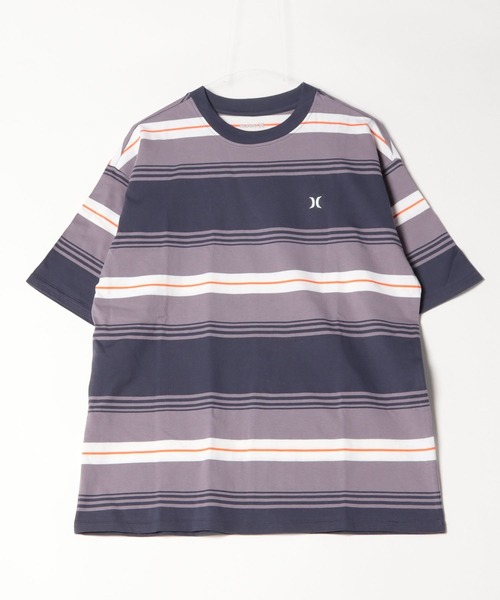 Hurley （ハーレー）の「Hurley/ハーレー 半袖Tee ルーズシルエット パネルボーダー MSS2411019（Tシャツ/カットソー・メンズ・グリーン系その他/ブラウン系その他/グレー系その他・M/L）」の13枚目の写真