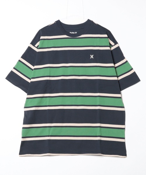 Hurley （ハーレー）の「Hurley/ハーレー 半袖Tee ルーズシルエット パネルボーダー MSS2411019（Tシャツ/カットソー・メンズ・グリーン系その他/ブラウン系その他/グレー系その他・M/L）」の16枚目の写真