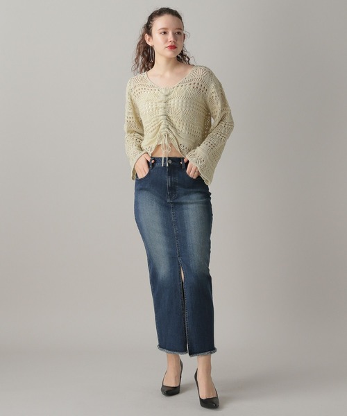 21*デニムロングスカート♡ 21*デニムロングスカート♡