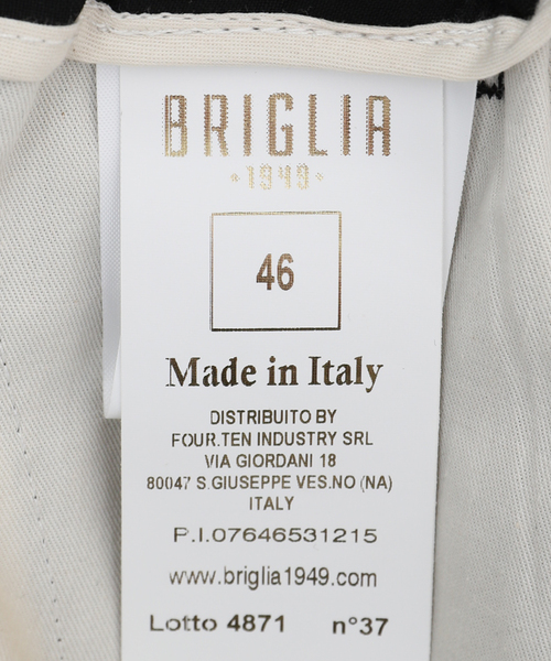 BRIGLIA 1949(ブリリア)の「【BRIGLIA 1949 / ブリリア 1949】Reda Active Wool Easy PT(スラックス・メンズ・ブラック・42/44/46/48/50)」の13枚目の写真