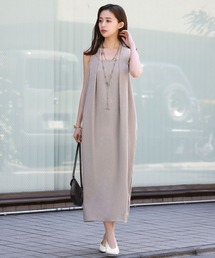 ELFRANK | コクーンロングジャンパースカート(ジャンパースカート)