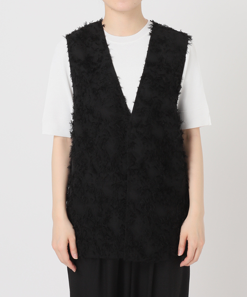 カットジャカードジレ（ベスト）｜B.C STOCK（ベーセーストック