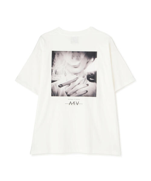 A4A（エーフォーエー）の「【WEB&DEPOT限定】/A4A/エーフォーエー/SMOKE S/S TEE（Tシャツ/カットソー・レディース・ブラック/ホワイト・L/M）」の13枚目の写真