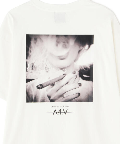 A4A（エーフォーエー）の「【WEB&DEPOT限定】/A4A/エーフォーエー/SMOKE S/S TEE（Tシャツ/カットソー・レディース・ブラック/ホワイト・L/M）」の17枚目の写真