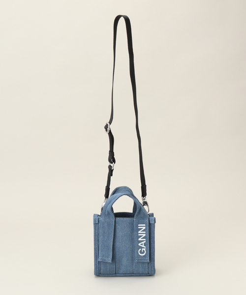 ガニー トートバッグ DENIM 630 A5459 RECYCLED TECH MINI TOTE ガニー トートバッグ DENIM 630 A5459 RECYCLED TECH MINI TOTE