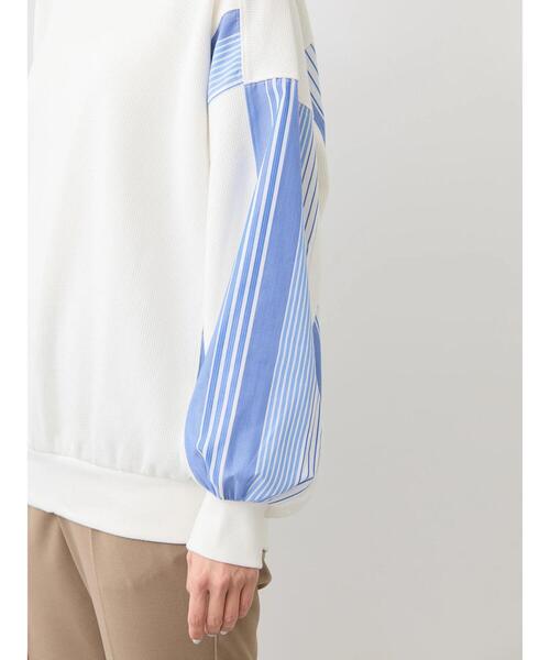 AMERICAN HOLIC(アメリカンホリック)の「ワッフル異素材プルオーバー(Tシャツ/カットソー・レディース・ストライプ/オフホワイト・L/M)」の19枚目の写真