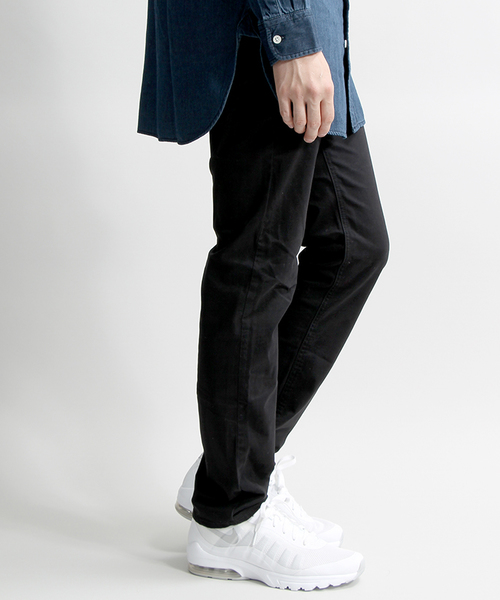 WEGO（ウィゴー）の「WEGO/ライクラツイルスキニーパンツ（その他パンツ・メンズ・ロイヤルブルー/ホワイト/ブラック/ライトグレー/ベージュ/カーキ/マスタード・SMALL/MEDIUM/LARGE）」の9枚目の写真