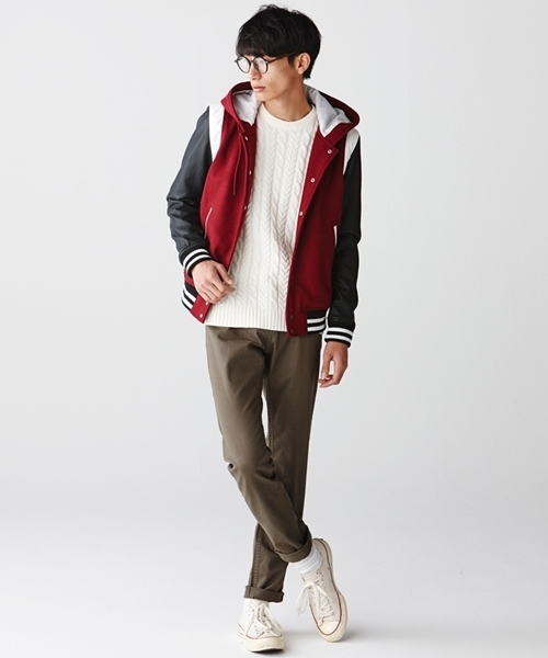 WEGO（ウィゴー）の「WEGO/ライクラツイルスキニーパンツ（その他パンツ・メンズ・ロイヤルブルー/ホワイト/ブラック/ライトグレー/ベージュ/カーキ/マスタード・SMALL/MEDIUM/LARGE）」の13枚目の写真