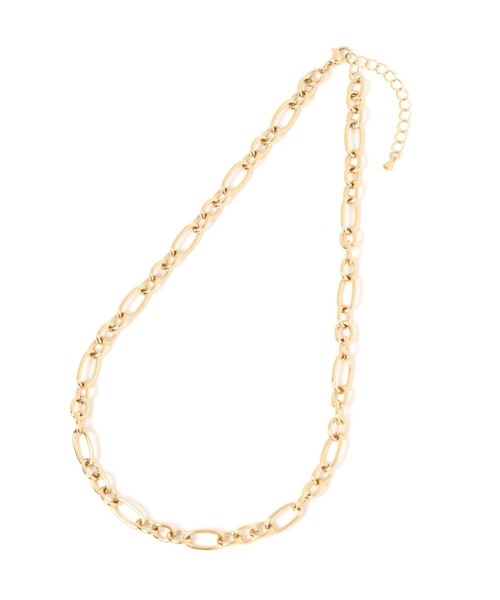 BAYFLOW（ベイフロー）の「ステンレスオーバルフィガロネックレス（ネックレス・レディース・シルバー/ゴールド・FREE）」の4枚目の写真