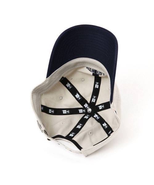 GLOBAL WORK(グローバルワーク)の「NEW ERAカジュアルクラシック配色/103771(キャップ・レディース・ホワイト×ブラウン/ホワイト×ネイビー・ONE SIZE)」の6枚目の写真