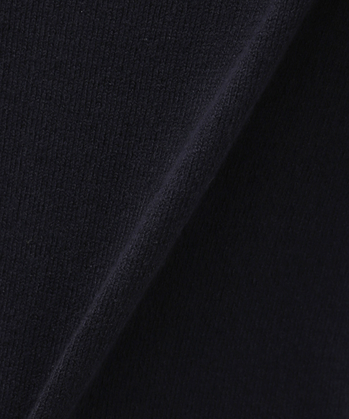 Yonetomi(ヨネトミ)の「米富繊維 / Yonetomi LIGHT WAVE COTTON ニットポロ(ポロシャツ・メンズ・ネイビー/チャコールグレー・4/3)」の11枚目の写真