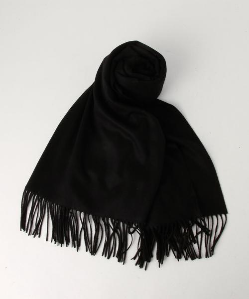 Johnstons of Elgin（ジョンストンズオブエルガン）の「＜JOHNSTONS（ジョンストンズ）＞CASH SOLID ストール70*190◆（ストール/ショール・レディース・オフホワイト/ブラック/グレー/ダークグレー/ブラウン/ネイビー・フリー）」の7枚目の写真