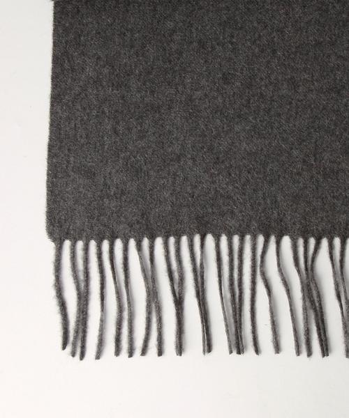 Johnstons of Elgin（ジョンストンズオブエルガン）の「＜JOHNSTONS（ジョンストンズ）＞CASH SOLID ストール70*190◆（ストール/ショール・レディース・オフホワイト/ブラック/グレー/ダークグレー/ブラウン/ネイビー・フリー）」の13枚目の写真