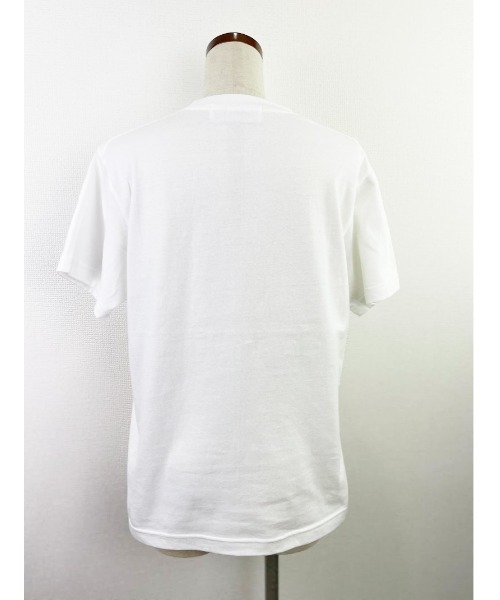Rydia（リディア）の「HOME Tシャツ（Tシャツ/カットソー・レディース・ネイビー/サックスブルー/オフホワイト・M）」の5枚目の写真