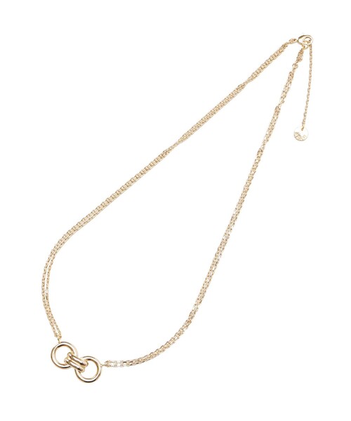 ANAYI（アナイ）の「ダブルモチーフネックレス（ネックレス・レディース・ゴールド系その他・FREE）」の6枚目の写真