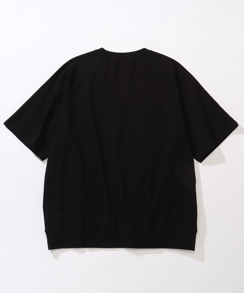 U.S. POLO ASSN.（ユーエスポロアッスン）の「【U.S. POLO ASSN./ユーエスポロアッスン】ワンポイント刺繍クルーショートスリーブTシャツ（Tシャツ/カットソー・メンズ・ネイビー/スミクロ/ブラック/オフホワイト/杢グレー・M/L/LL）」の7枚目の写真