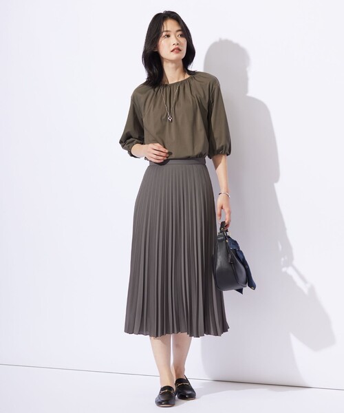 J.PRESS(ジェイプレス)の「シールズトリコットライト カットソー(Tシャツ/カットソー・レディース・ピンク系/ベージュ系/グレー系・T13/T15)」の7枚目の写真