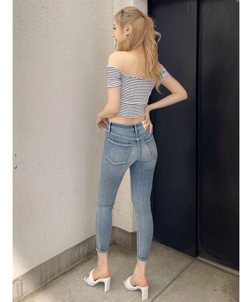 GYDA（ジェイダ）の「カシュクールシャーリングトップス（Tシャツ/カットソー・レディース・ブラック/その他1/その他2/レッド・FREE）」の19枚目の写真