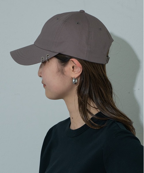 COLONY 2139（コロニートゥーワンスリーナイン）の「リングツイルキャップ（キャップ・レディース・チャコールグレー/ブラック/ホワイト・FREE）」の3枚目の写真