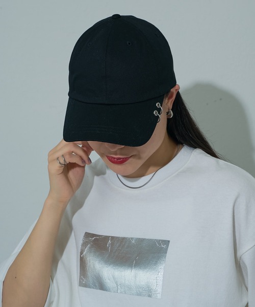 COLONY 2139（コロニートゥーワンスリーナイン）の「リングツイルキャップ（キャップ・レディース・チャコールグレー/ブラック/ホワイト・FREE）」の2枚目の写真