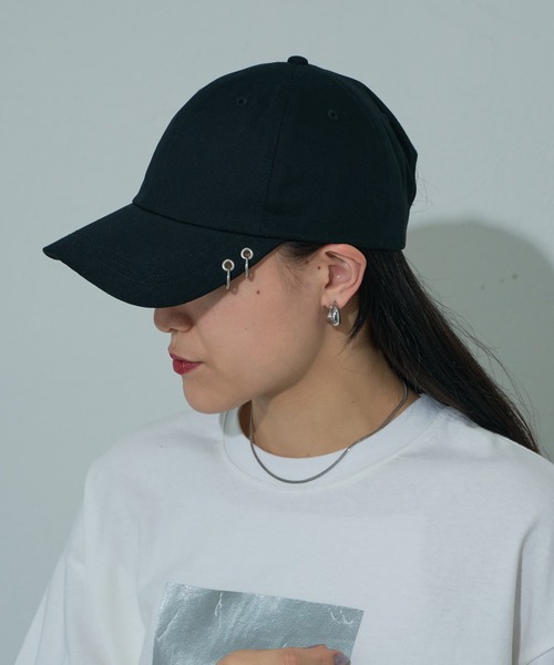 COLONY 2139（コロニートゥーワンスリーナイン）の「リングツイルキャップ（キャップ・レディース・チャコールグレー/ブラック/ホワイト・FREE）」の11枚目の写真