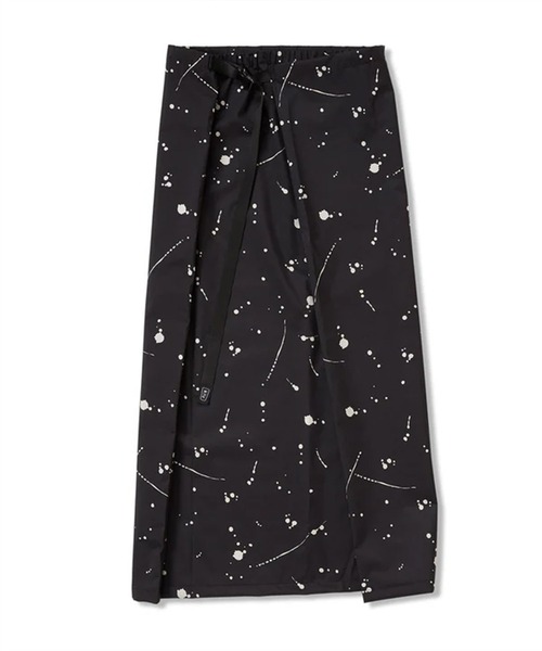 KiU（キウ）の「KiU/キウ ウォータープルーフロンジースカート K212（レインコート/ポンチョ・メンズ・ブラック/オリーブ/ベージュ/ブラック×ホワイト/レオパード・FREE）」の16枚目の写真