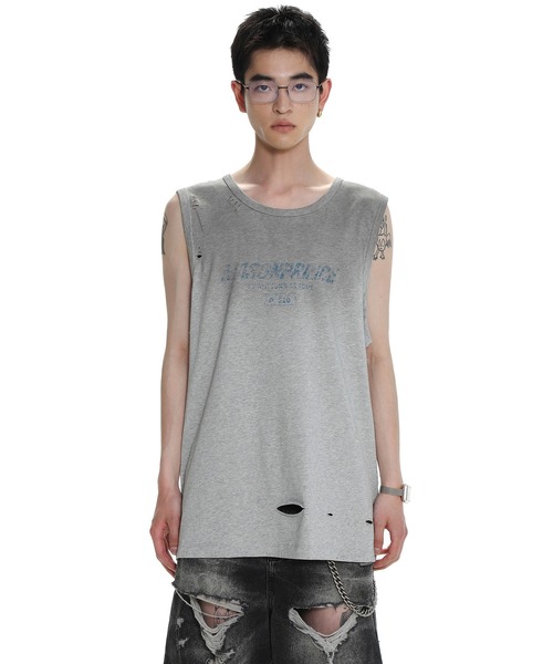 メンズ ネックレス付きタンクトップ ダメージ加工 破れ R01625 a-4-neckress-dm-tnk_4.jpg