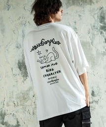 【WEB・直営店限定】MARK GONZALES ARTWORK COLLECTION(マーク ゴンザレス)バックプリント半袖Tシャツ/4type/4colors