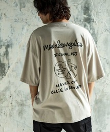 【WEB・直営店限定】MARK GONZALES ARTWORK COLLECTION(マーク ゴンザレス)バックプリント半袖Tシャツ/4type/4colors