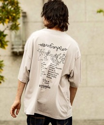 【WEB・直営店限定】MARK GONZALES ARTWORK COLLECTION(マーク ゴンザレス)バックプリント半袖Tシャツ/4type/4colors