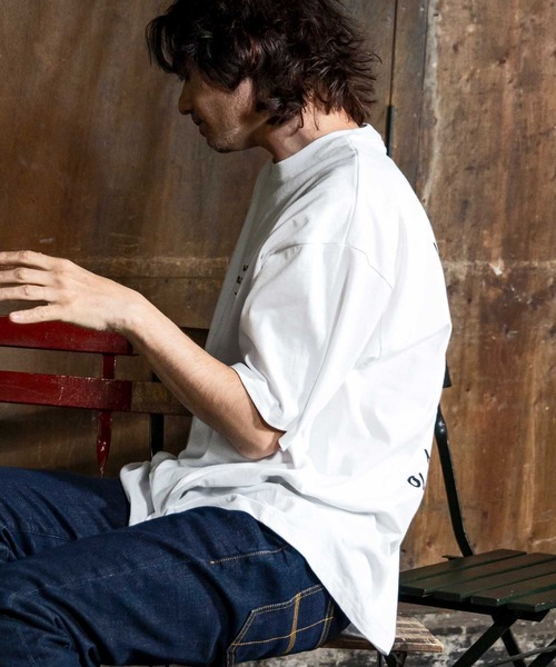 Mark Gonzales(マーク・ゴンザレス)の「【WEB・直営店限定】MARK GONZALES ARTWORK COLLECTION(マーク ゴンザレス)バックプリント半袖Tシャツ/4type/4colors(Tシャツ/カットソー・メンズ・ブルー系その他2/ブルー系その他3/ブルー系その他4/ホワイト系1/ホワイト系2/ホワイト系3/ホワイト系4/ブラック系1/ブラック系2/ブラック系3/ブラック系4/ベージュ系1/ベージュ系2/ベージュ系3/ベージュ系4/ブルー系その他・M/L/XL)」の20枚目の写真