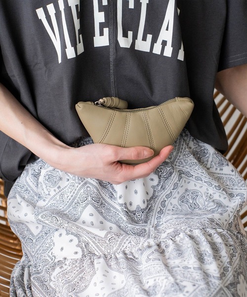 ハンドル付きBOX型刺繍ポーチ☆ジュジュ - カーリーコレクション