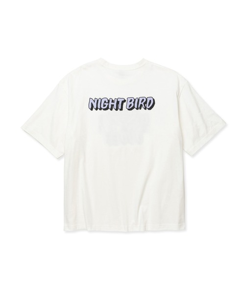 CALEE（キャリー）の「DROP SHOULDER "REAL DUDES" TEE（Tシャツ/カットソー・メンズ・ブラック/ホワイト/ブルー・MEDIUM/LARGE/X-LARGE/SMALL）」の4枚目の写真